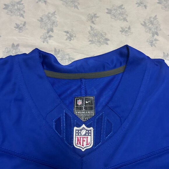 NFL Malik Nabers New York Giants Nike Vapor Fuse #9 Jersey - Picture 2 of 6